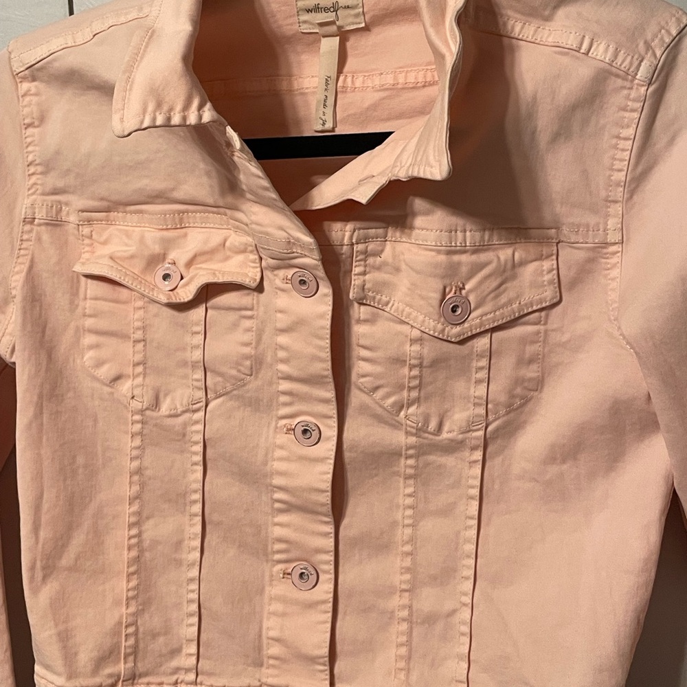 Wilfred Pink powder Jean Jacket for Women